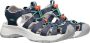 Keen Astoria West Dames Wandelsandalen Navy Beveled Glass Blauw Gerecyclede PET flessen K1023587 - Thumbnail 15