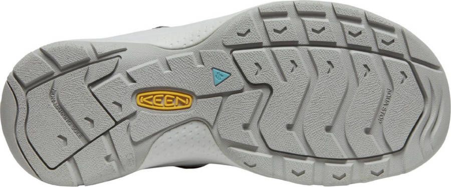 Keen Astoria West Leather Dames Wandelsandalen Magnet Vapor Grijs Leer K1026150