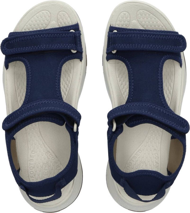 Keen Astoria West T-Strap Dames Wandelsandalen Navy Blauw Polyester K1026180