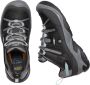 Keen Circadia Dames Wandelschoenen Black Cloud Blue Zwart Leer K1026772 - Thumbnail 10