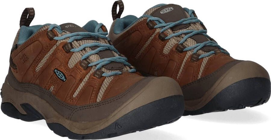 Keen Circadia Dames Wandelschoenen Syrup North Atlantic Bruin Leer K1026771