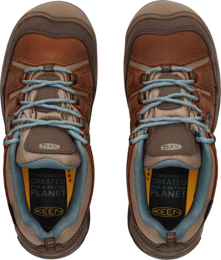 Keen Circadia Dames Wandelschoenen Syrup North Atlantic Bruin Leer K1026771