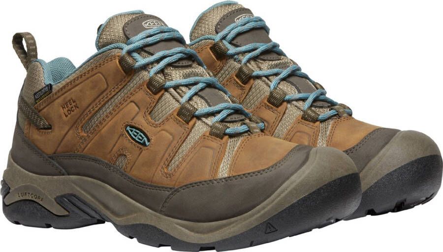 Keen Circadia Dames Wandelschoenen Syrup North Atlantic Bruin Leer K1026771