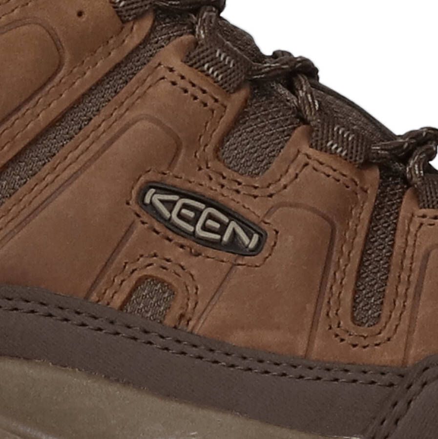 Keen Circadia Heren Wandelschoenen Shitake Brindle Bruin Leer K1026773