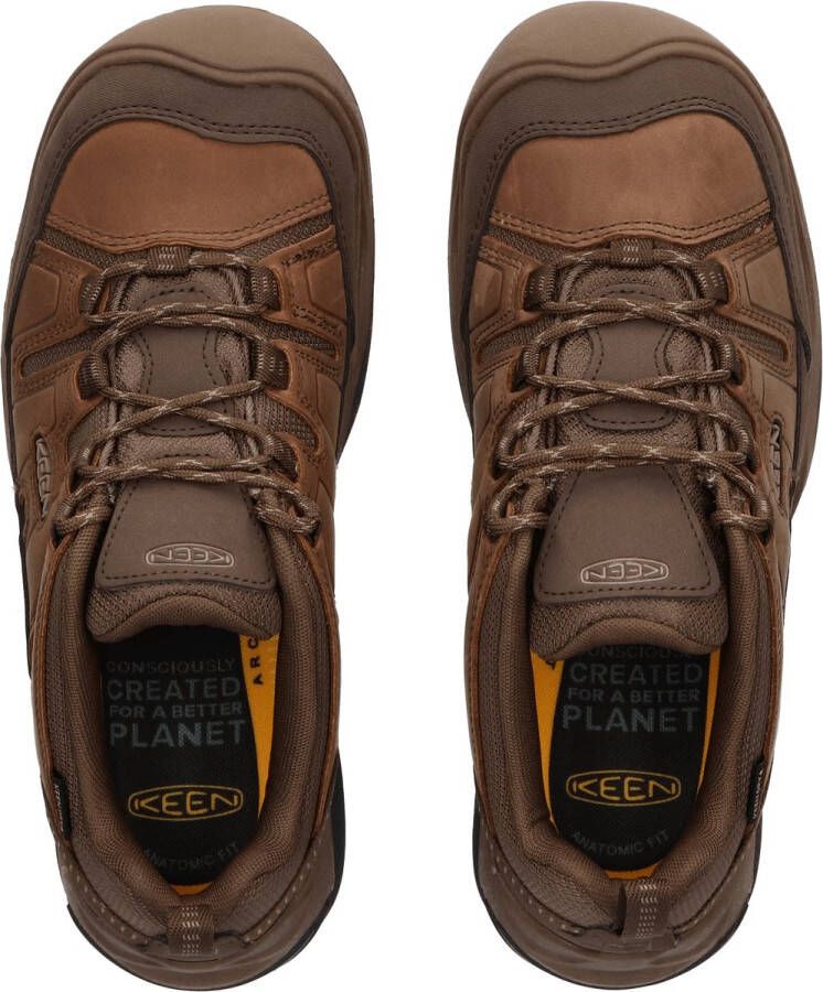 Keen Circadia Heren Wandelschoenen Shitake Brindle Bruin Leer K1026773