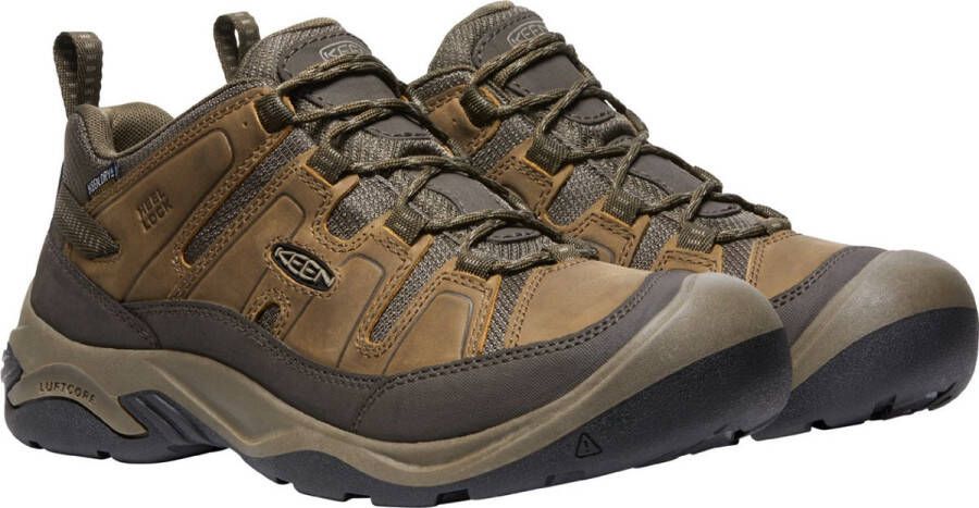 Keen Circadia Heren Wandelschoenen Shitake Brindle Bruin Leer K1026773