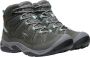 Keen Circadia Mid Dames Wandelschoenen Steel Grey Cloud Blue Grijs Leer K1026763 - Thumbnail 5