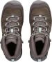Keen Circadia Mid Dames Wandelschoenen Steel Grey Cloud Blue Grijs Leer K1026763 - Thumbnail 8