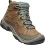 Keen Circadia Mid Dames Wandelschoenen Toasted Coconut North Atlantic Bruin Leer K1026764 - Thumbnail 3