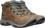 Keen Circadia Mid Dames Wandelschoenen Toasted Coconut North Atlantic Bruin Leer K1026764 - Thumbnail 9