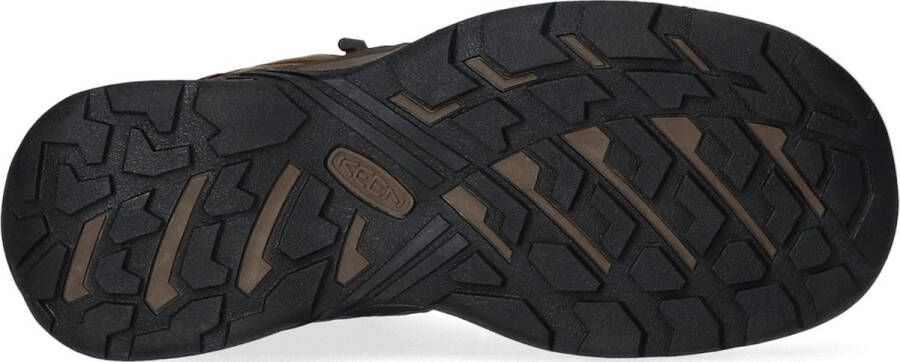 Keen Circadia Mid Heren Wandelschoenen Bison Brindle Bruin Leer K1026769