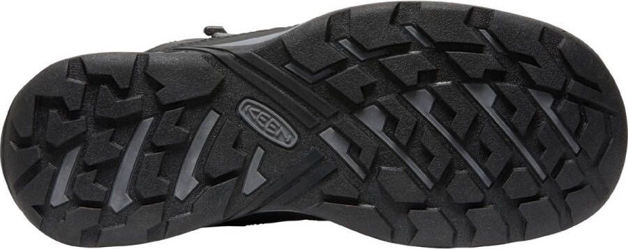 Keen Circadia Mid Heren Wandelschoenen Black Steel Grey Zwart Leer K1026768