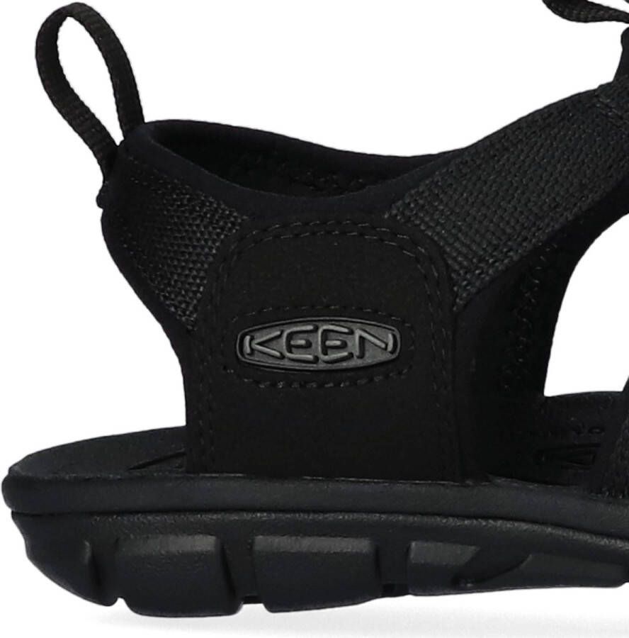 Keen Clearwater CNX Heren Wandelsandalen Triple Black Zwart Polyester K1026311