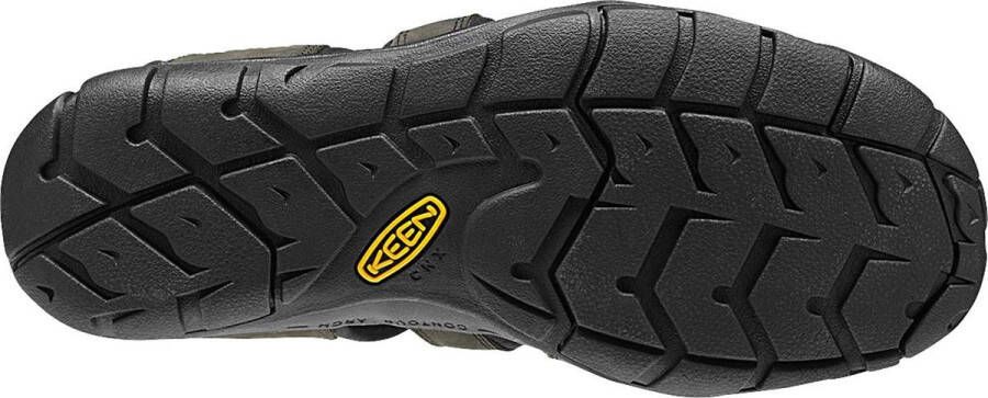 Keen Clearwater CNX Leather Sandalen grijs