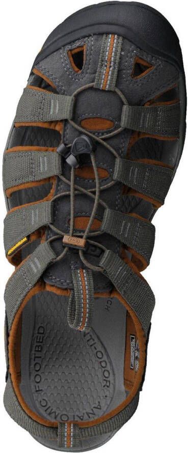 Keen Clearwater CNX Heren Wandelsandalen Raven Tortoise Shell - Foto 10