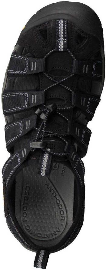 Keen Clearwater CNX Wandelsandalen Mannen Zwart Grijs