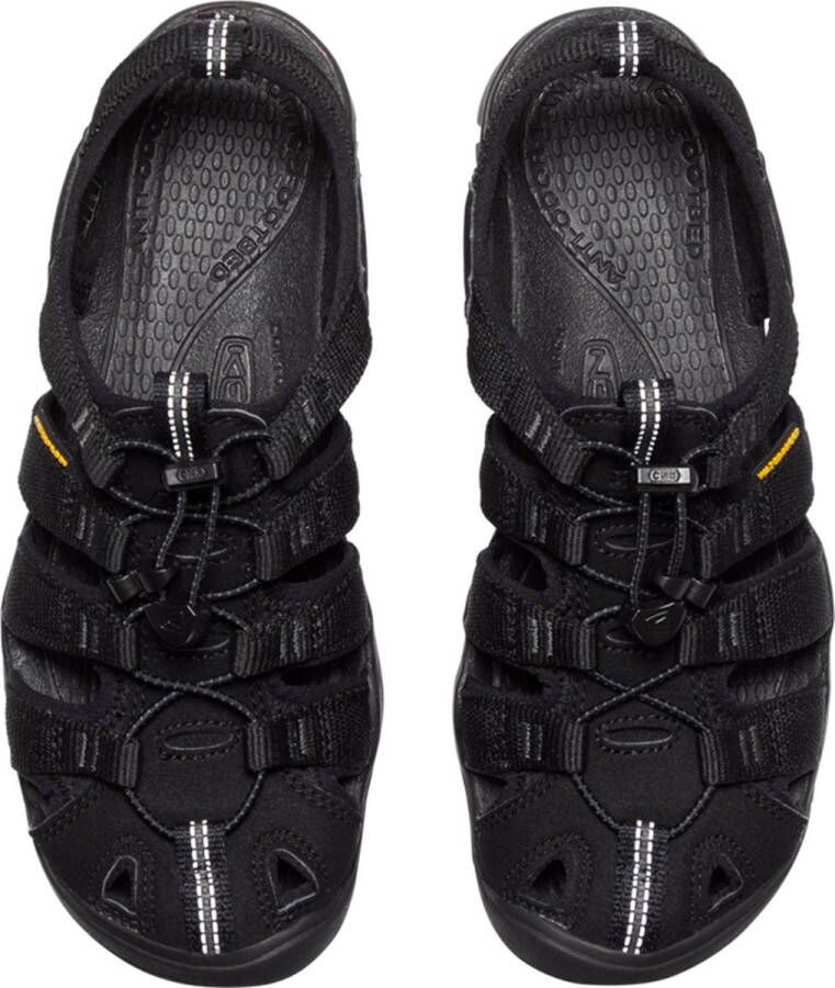 Keen Clearwater Dames Wandelsandalen Black Black Zwart Polyester K1020662