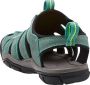 Keen Clearwater Dames Wandelsandalen Mineral Blue Yellow Aqua Leer K1014371 - Thumbnail 3