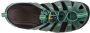 Keen Clearwater Dames Wandelsandalen Mineral Blue Yellow Aqua Leer K1014371 - Thumbnail 11