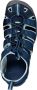 Keen Clearwater Dames Wandelsandalen Navy Blue Glow Blauw Polyester K1022965 - Thumbnail 11
