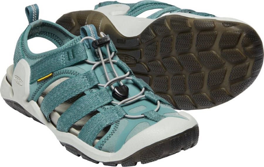 Keen CNX II Dames Water Sandalen Balsam North Atlantic Aqua Polyester K1024974