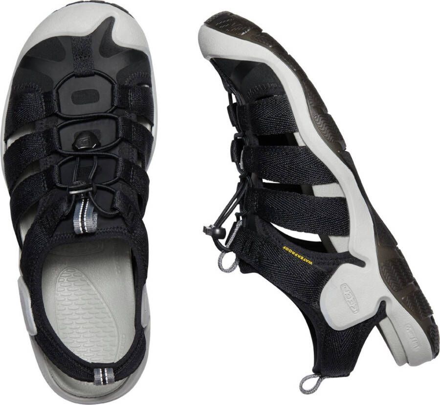 Keen CNX II Heren Water Sandalen Black Yellow Zwart Polyester K1024968