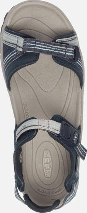 Keen Dames Terradora II Open Toe Navy Light Blue Sandaal