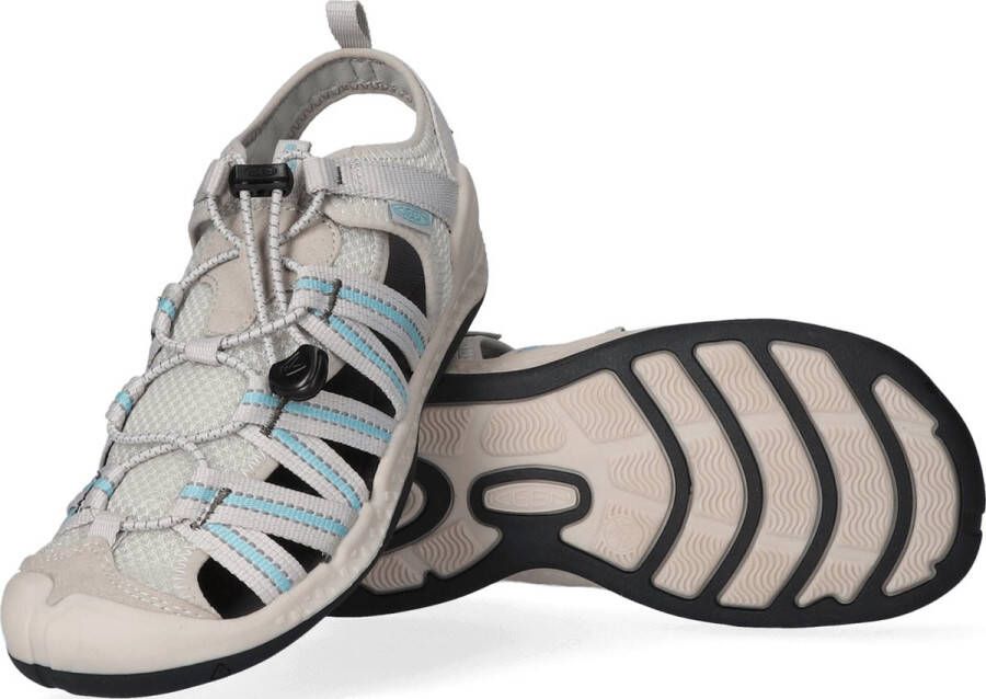Keen Drift Creek H2 Dames Outdoor Sandalen Vapor Porcelain Grijs Polyester K1026128