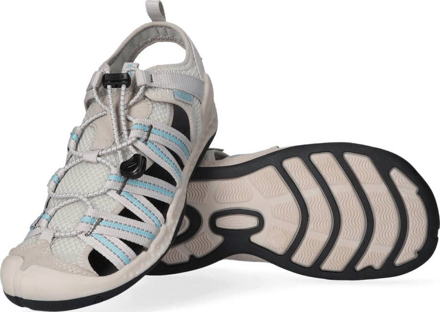 Keen Drift Creek H2 Dames Outdoor Sandalen Vapor Porcelain Grijs Polyester K1026128 - Foto 7