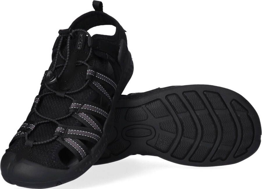 Keen Drift Creek H2 Heren Outdoor Sandalen Black Black Zwart Polyester K1026122