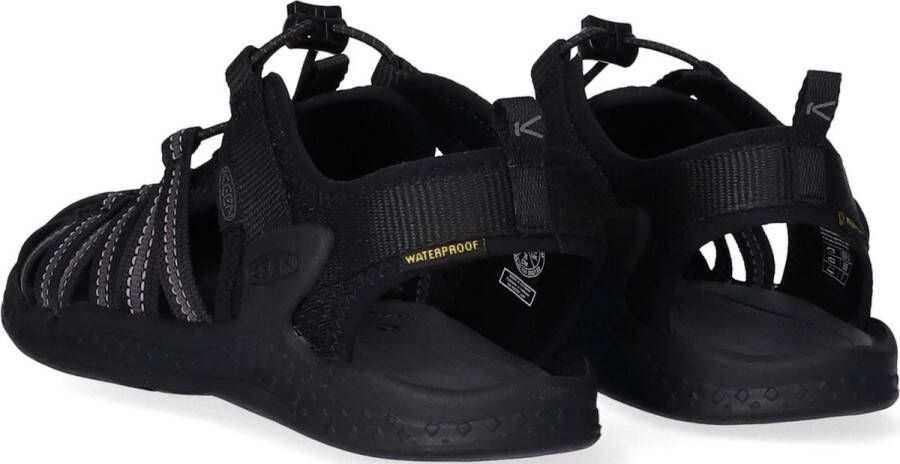 Keen Drift Creek H2 Heren Outdoor Sandalen Black Black Zwart Polyester K1026122