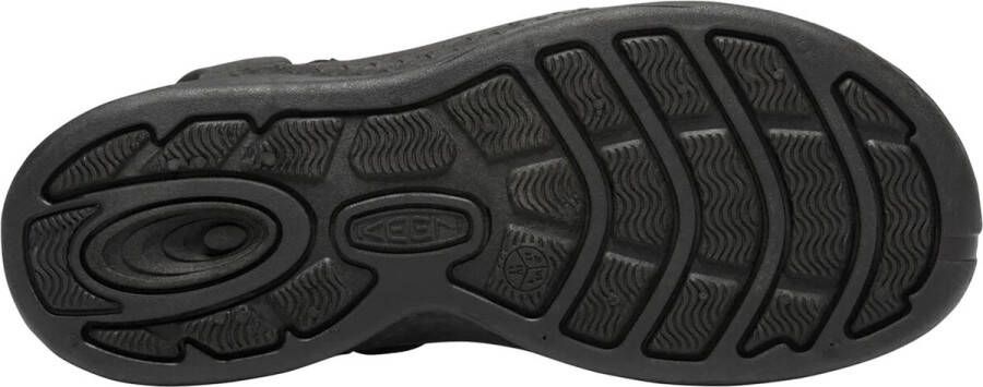 Keen Drift Creek H2 Heren Outdoor Sandalen Black Black Zwart Polyester K1026122