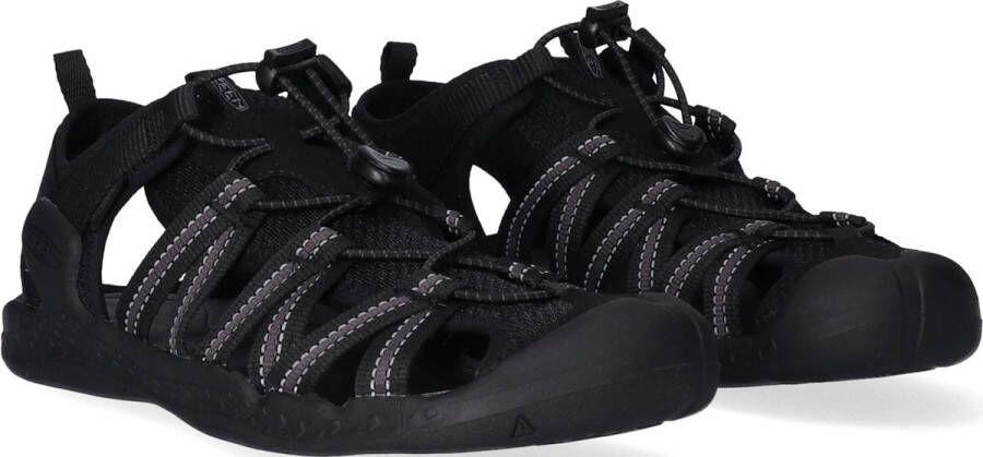 Keen Drift Creek H2 Heren Outdoor Sandalen Black Black Zwart Polyester K1026122