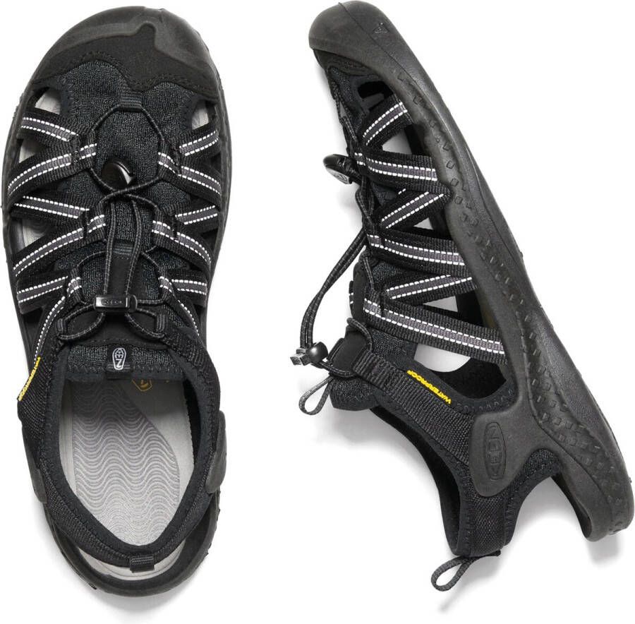 Keen Drift Creek H2 Heren Outdoor Sandalen Black Black Zwart Polyester K1026122