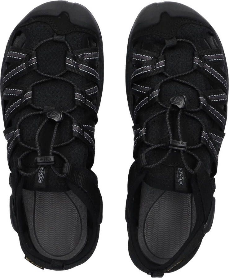 Keen Drift Creek H2 Heren Outdoor Sandalen Black Black Zwart Polyester K1026122
