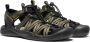 Keen Drift Creek H2 Heren Outdoor Sandalen Dark Olive Black Groen Polyester K1026123 - Thumbnail 6