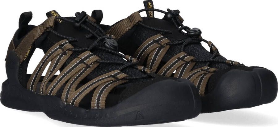 Keen Drift Creek H2 Heren Outdoor Sandalen Dark Olive Black Groen Polyester K1026123