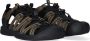 Keen Drift Creek H2 Heren Outdoor Sandalen Dark Olive Black Groen Polyester K1026123 - Thumbnail 10