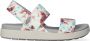 Keen Elle Backstrap Dames Sandalen Andorra Tie Dye Wit Gerecyclede PET flessen K1026043 - Thumbnail 13