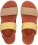 Keen Elle Backstrap Dames Sandalen Fossil Orange Silver Birch Oranje Gerecyclede PET flessen K1026041 - Thumbnail 8