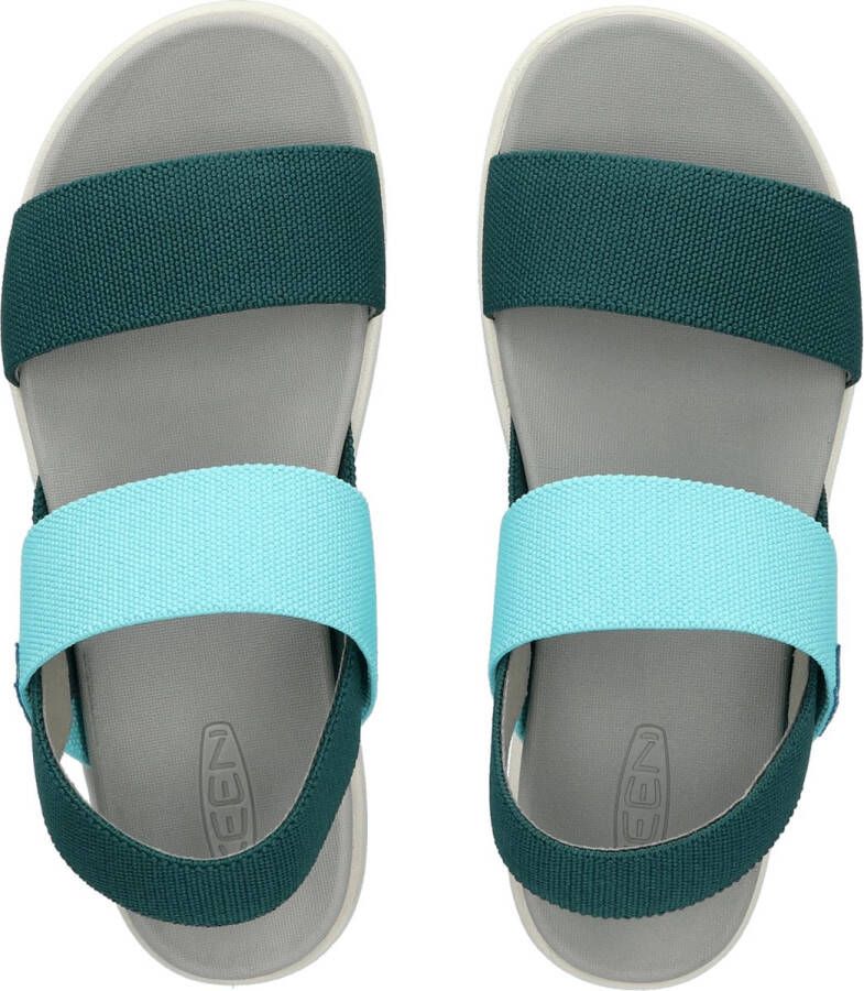 Keen Elle Backstrap Dames Sandalen Sea Moss Ipanema Aqua K1027157 - Foto 8