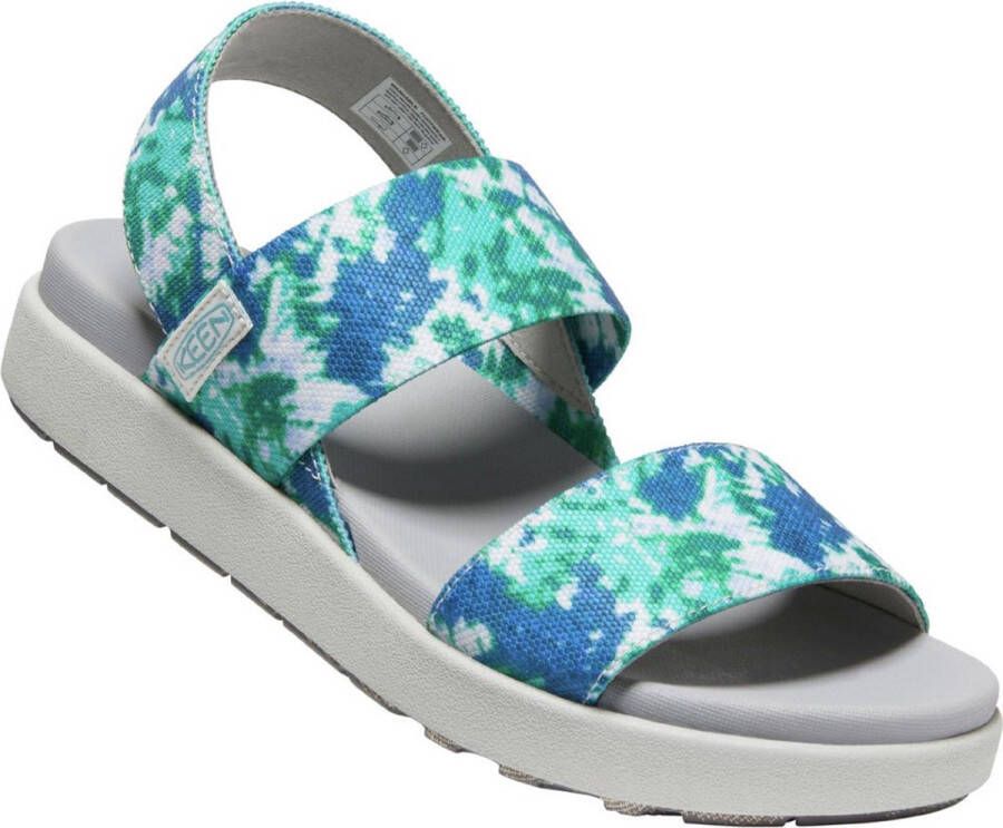 Keen Elle Backstrap Sandalen Porcelain Tie Dye Dames - Foto 4