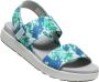 Keen Elle Backstrap Sandalen Porcelain Tie Dye Dames - Thumbnail 4