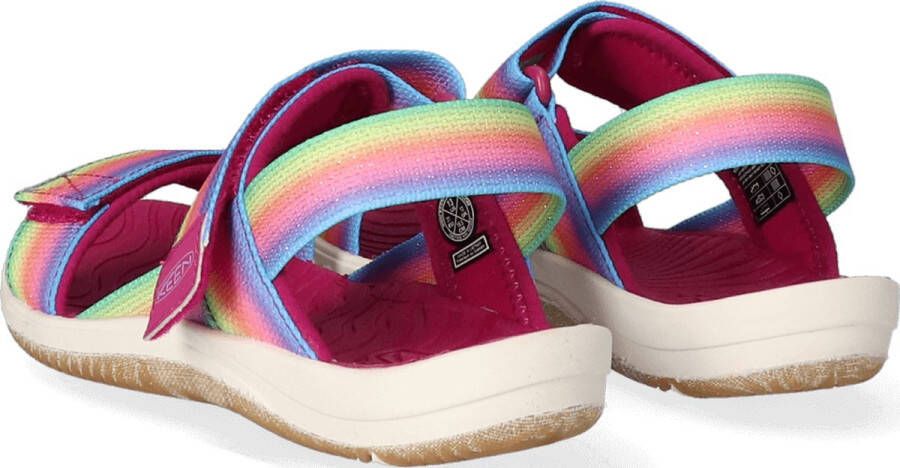 Keen Elle Backstrap Younger Kids Sandalen Rainbow Festival fuchsia K1027332