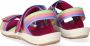 Keen Elle Backstrap Younger Kids Sandalen Rainbow Festival fuchsia K1027332 - Thumbnail 6