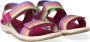 Keen Elle Backstrap Younger Kids Sandalen Rainbow Festival fuchsia K1027332 - Thumbnail 7