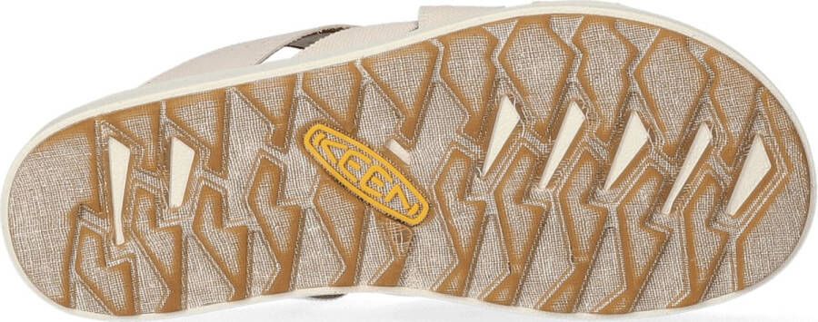 Keen Elle Mixed Slide Dames Slippers Birch Star White