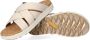 Keen Elle Mixed Slide Dames Slippers Birch Star White - Thumbnail 8