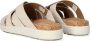Keen Elle Mixed Slide Dames Slippers Birch Star White - Thumbnail 5
