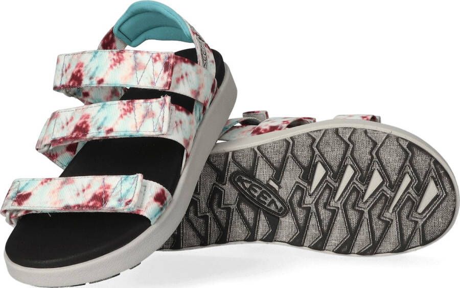 Keen Elle Strappy Dames Sandalen Andorra Tie Dye Wit Gerecyclede PET flessen K1026141 - Foto 11